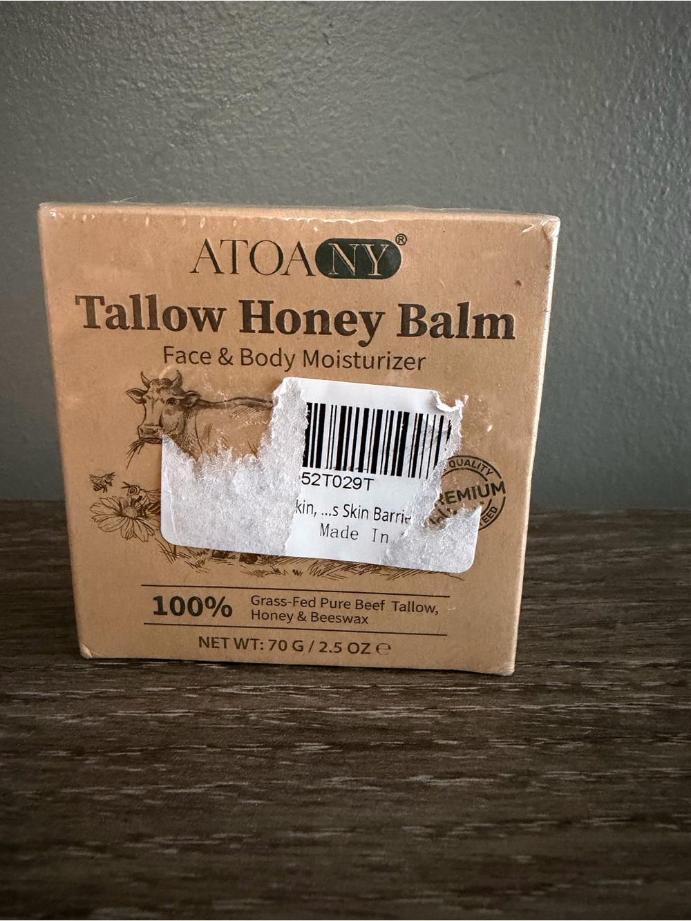 Tallow Honey Balm Face & Body Moisturizer